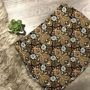 TWIK Brocade Tweed Mini Skirt - L